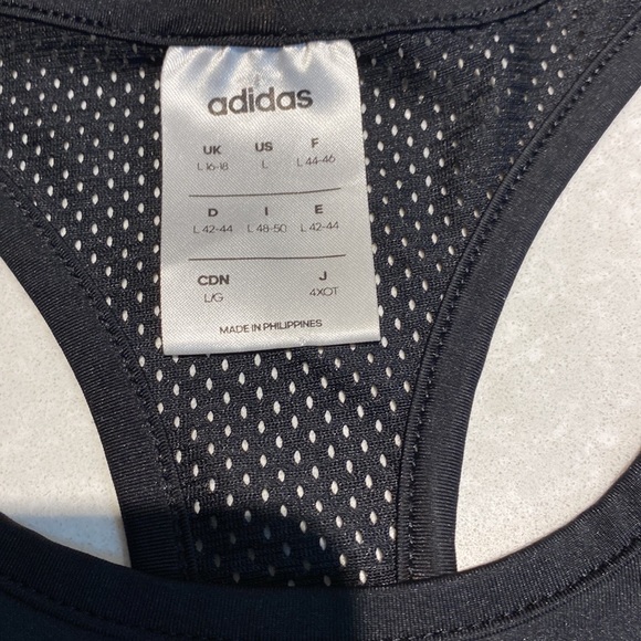 ADIDAS DESIGN 2 MOVE LOGO TANK TOP black size L ⭐️⭐️⭐️⭐️ - Picture 14 of 15